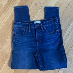 Madewell 10” High Rise Skinny jeans
